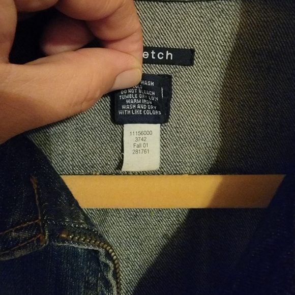 the Gap Vintage Stretch Blue Denim Jacket Size XL - Picture 3 of 13